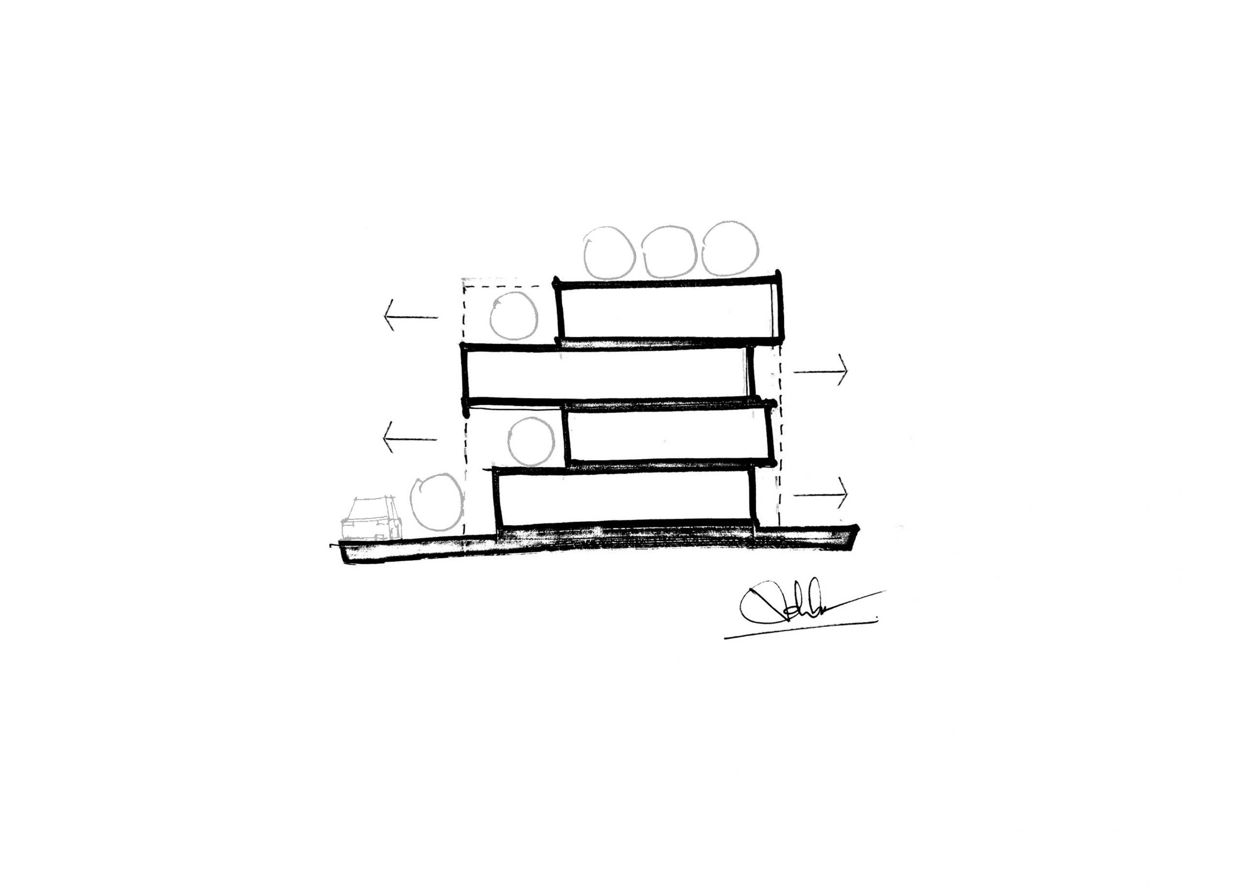 越南海滨四层混凝土住宅-57