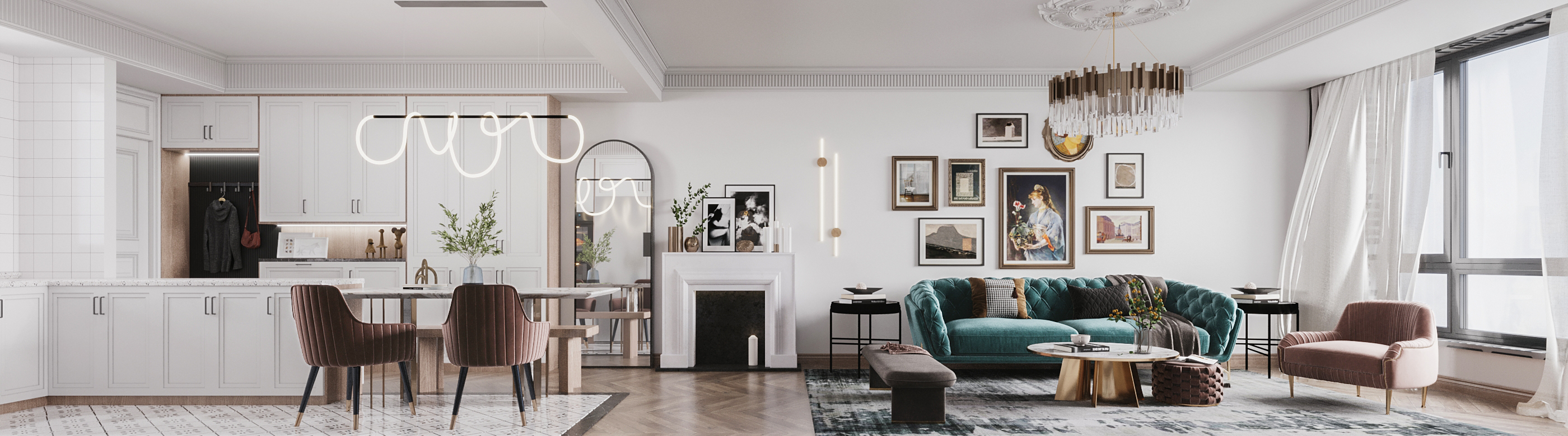 现代轻奢风家居设计，演绎精致生活品味-10