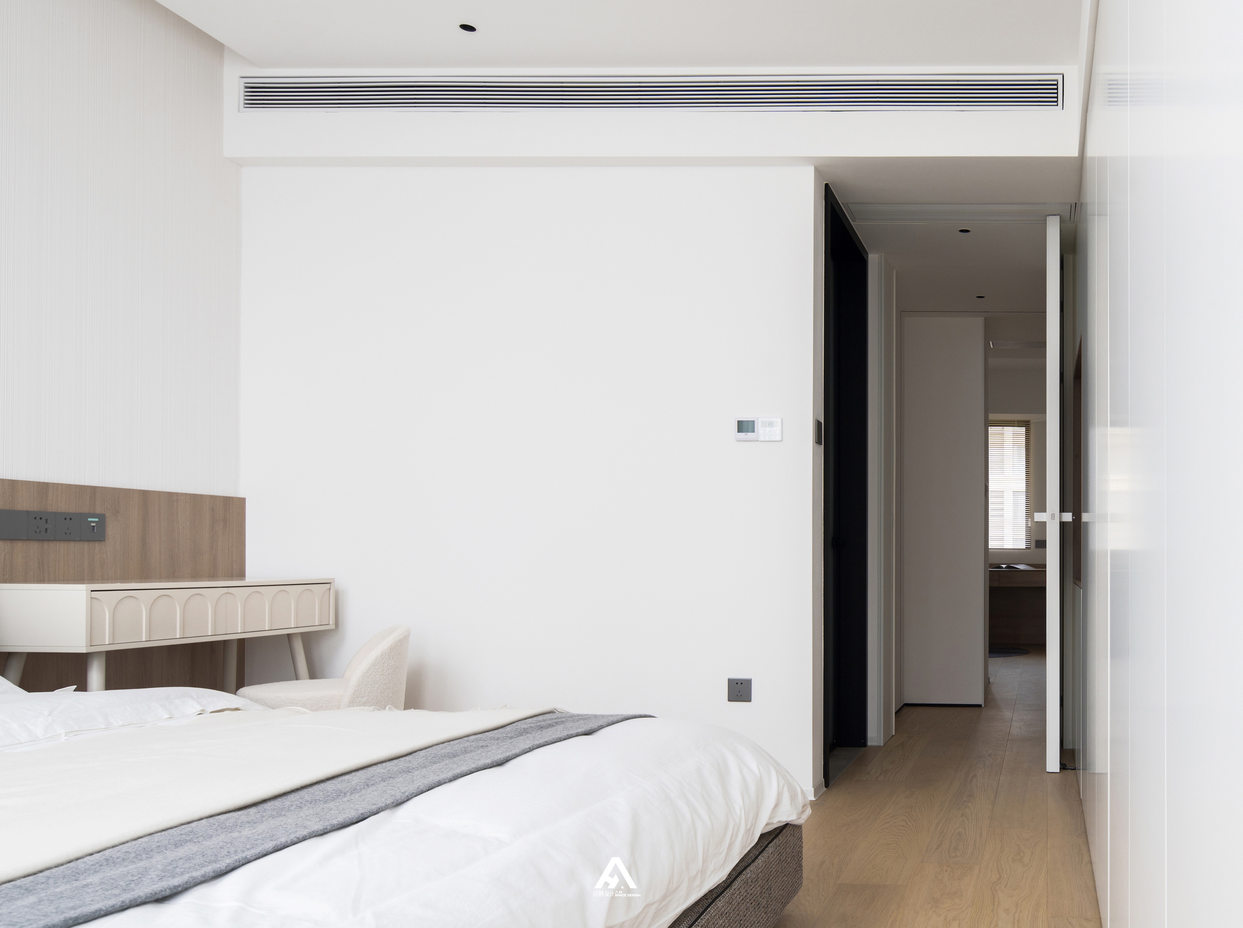 南昌阿鹤设计 · 135m²极简原木风居所丨中国南昌-35