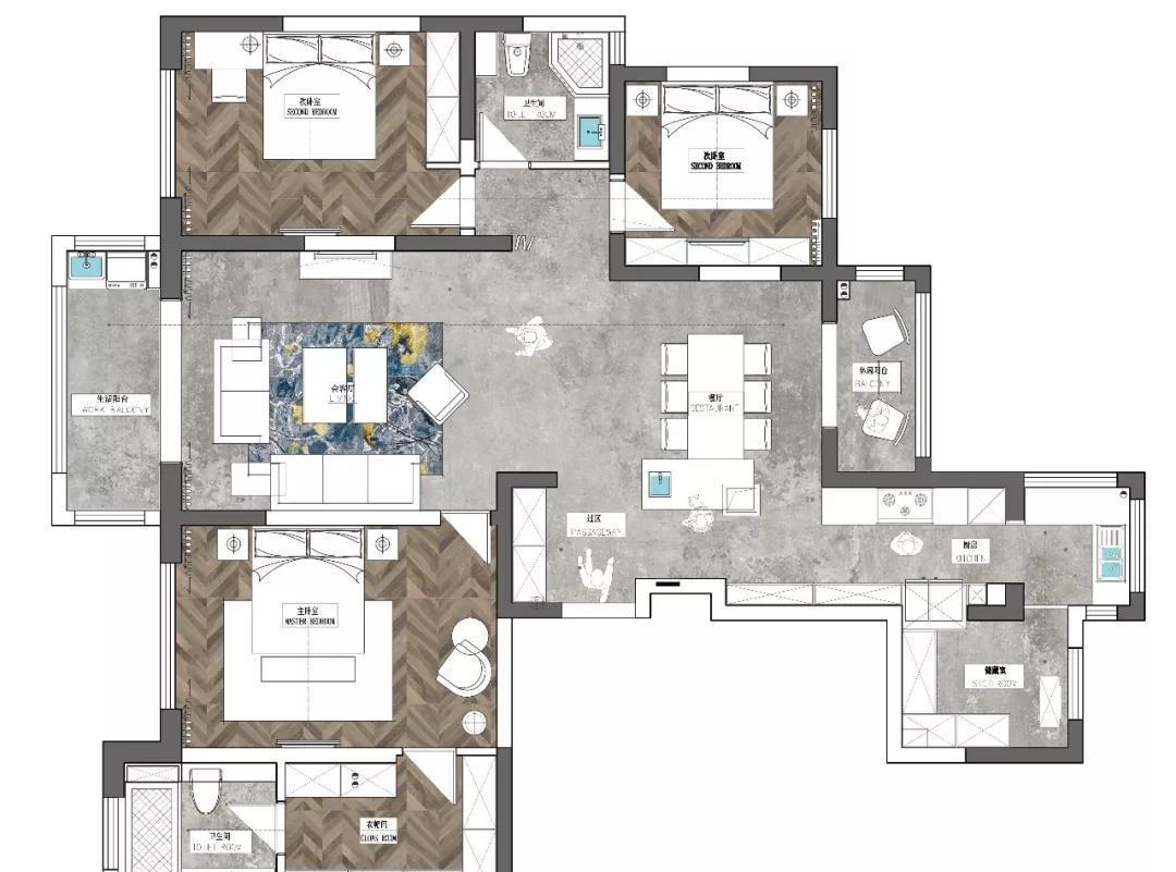 绍兴鸿鹄设计丨现代简约风,精致生活空间-0