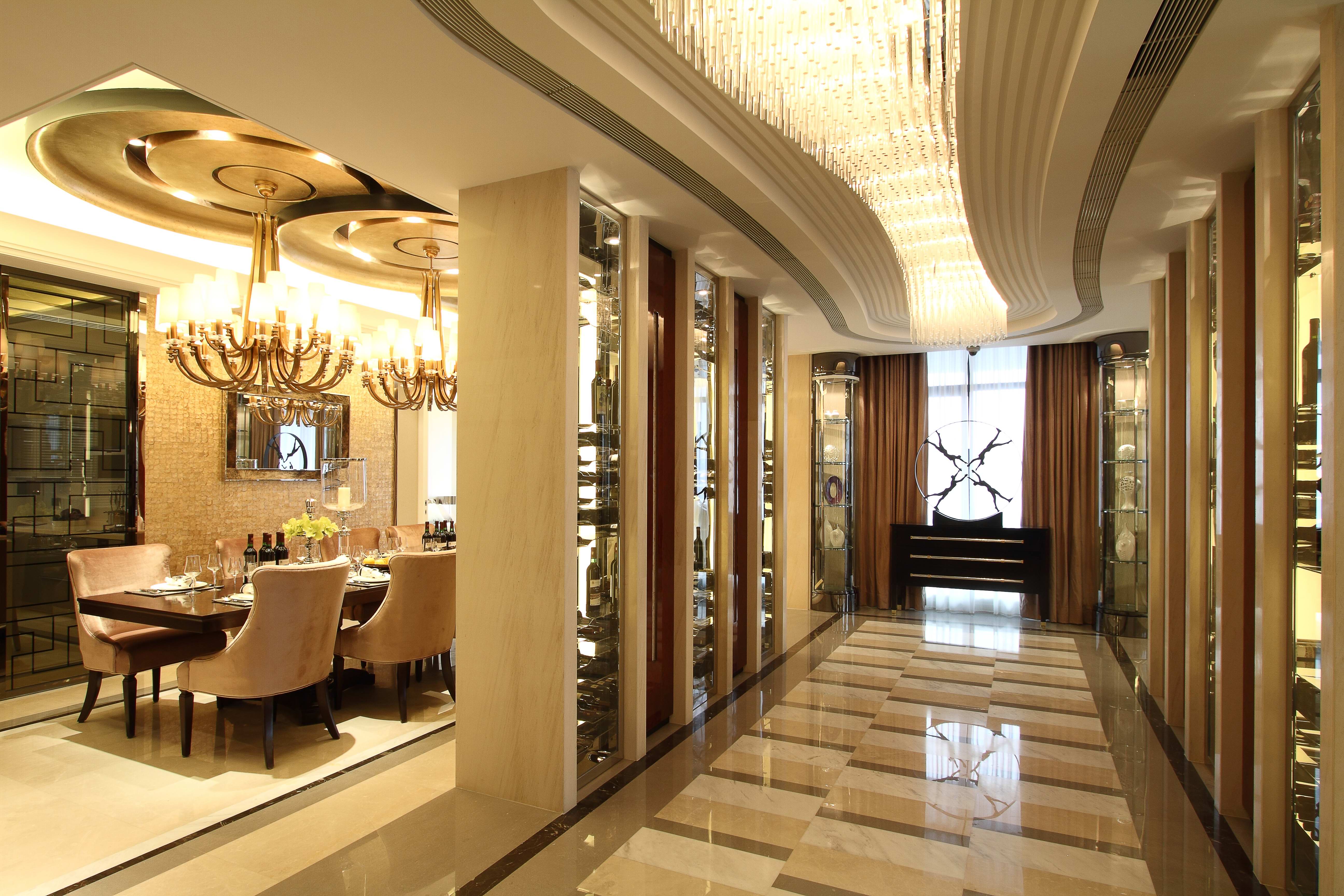 成都欧式新古典风格样板房 高清大图 实景摄-19