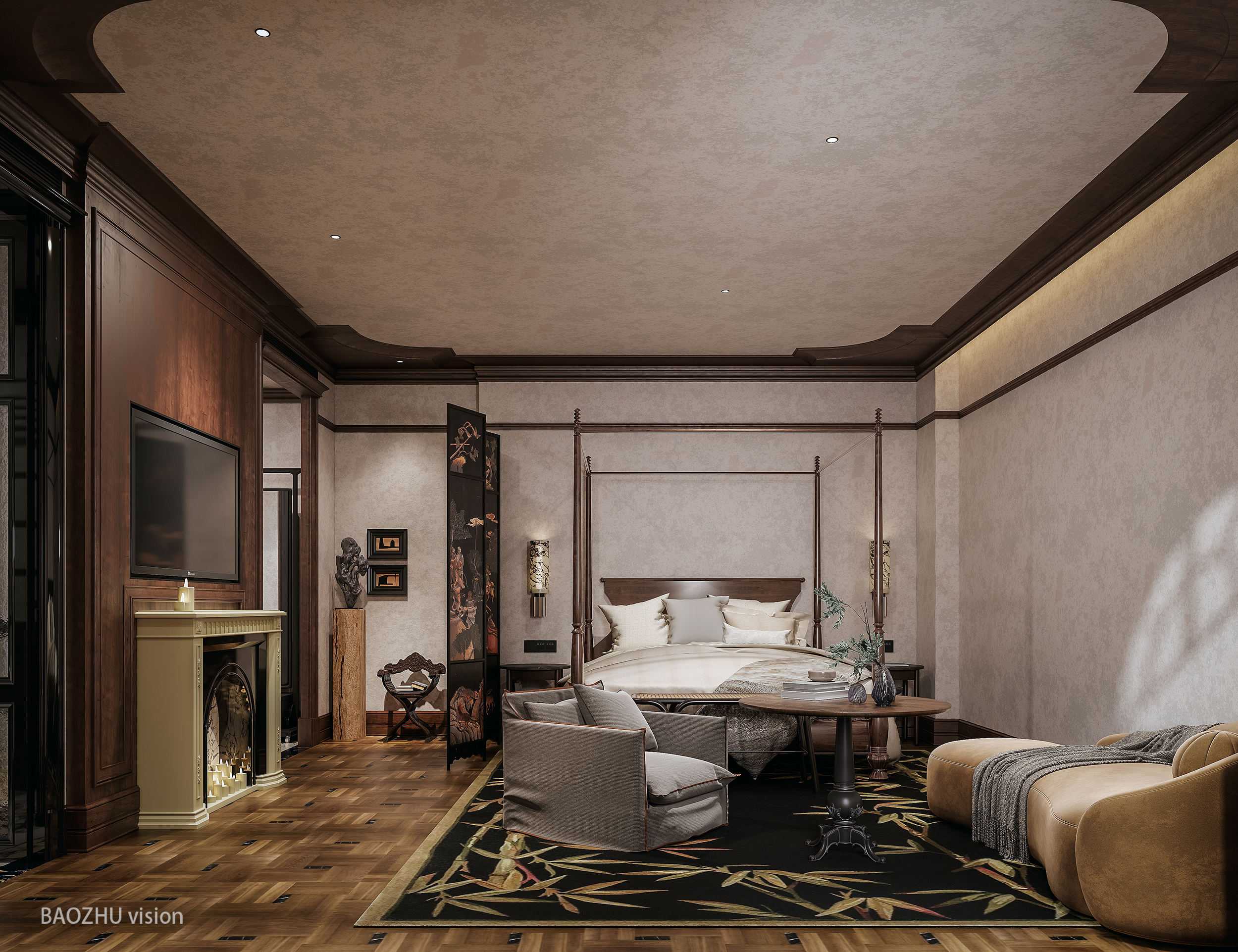 中山府酒店客房效果图方案丨中国中山-24