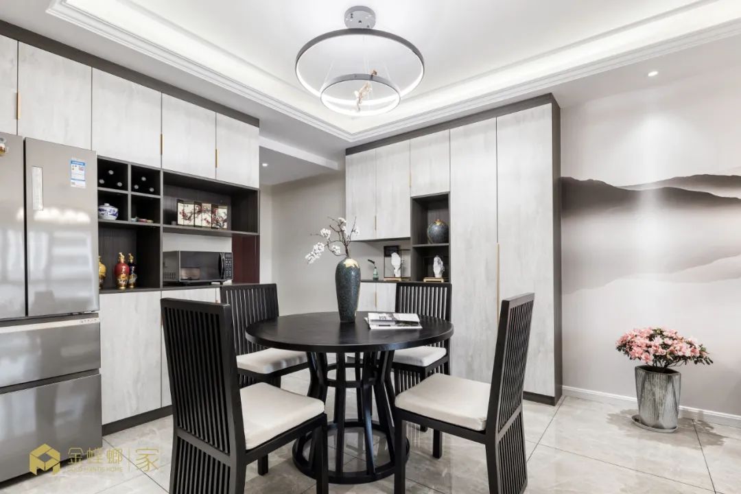 116㎡新中式设计 ▏烟雨入江南 山水如墨染-41