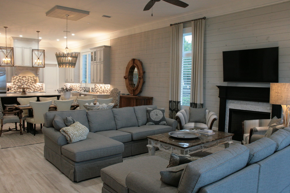 Bayou Saint John海滩小屋丨美国阿拉巴马丨Bob Chatham Custom Home Design-13