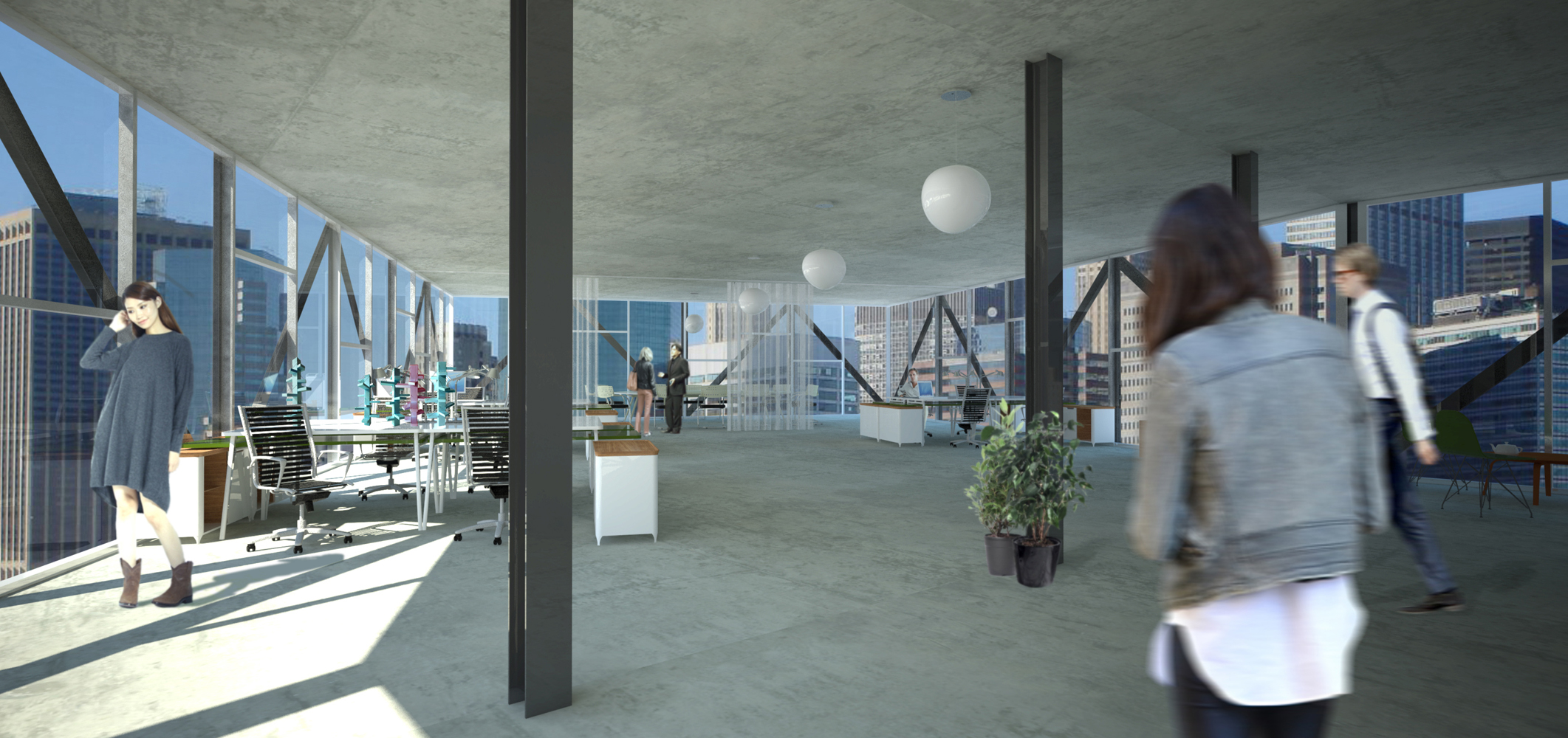 临时预制薄型摩天大楼,灵活适应社会需求-10