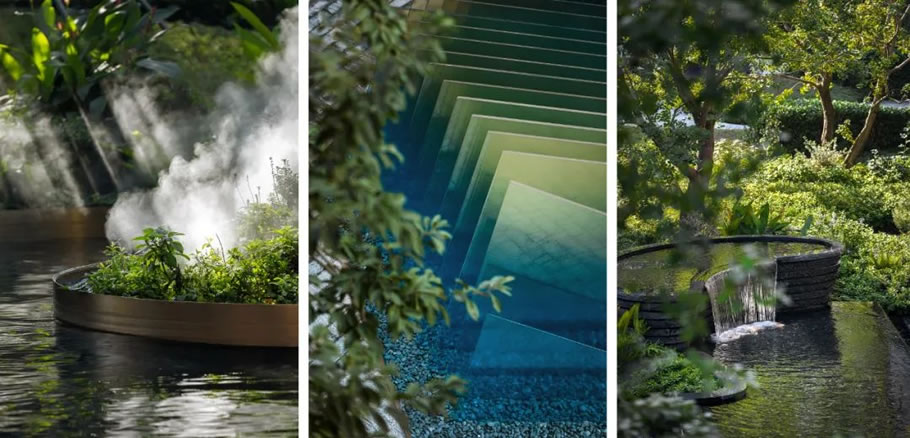 广州金融城壹号展示区花园丨中国广州丨安博戴水道-28