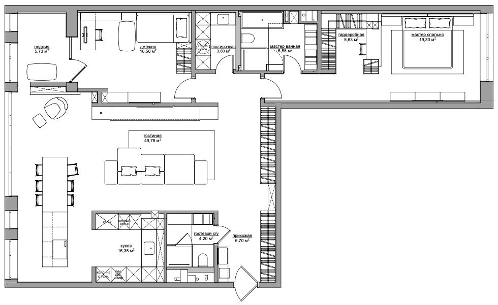 E House 豪宅丨俄罗斯丨Artem Babayants 工作室-48