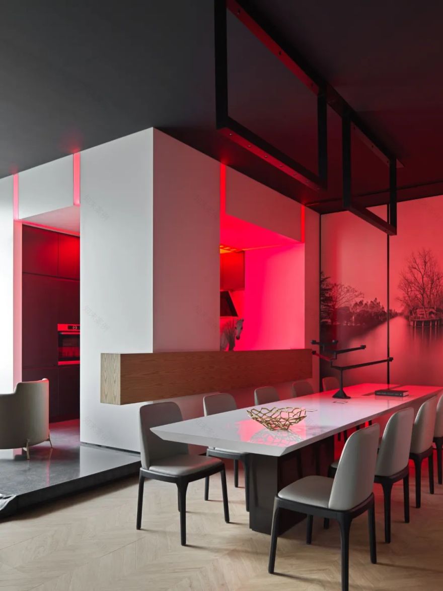 镜观映像私人会所丨中国上海丨大观·自成国际空间设计-33