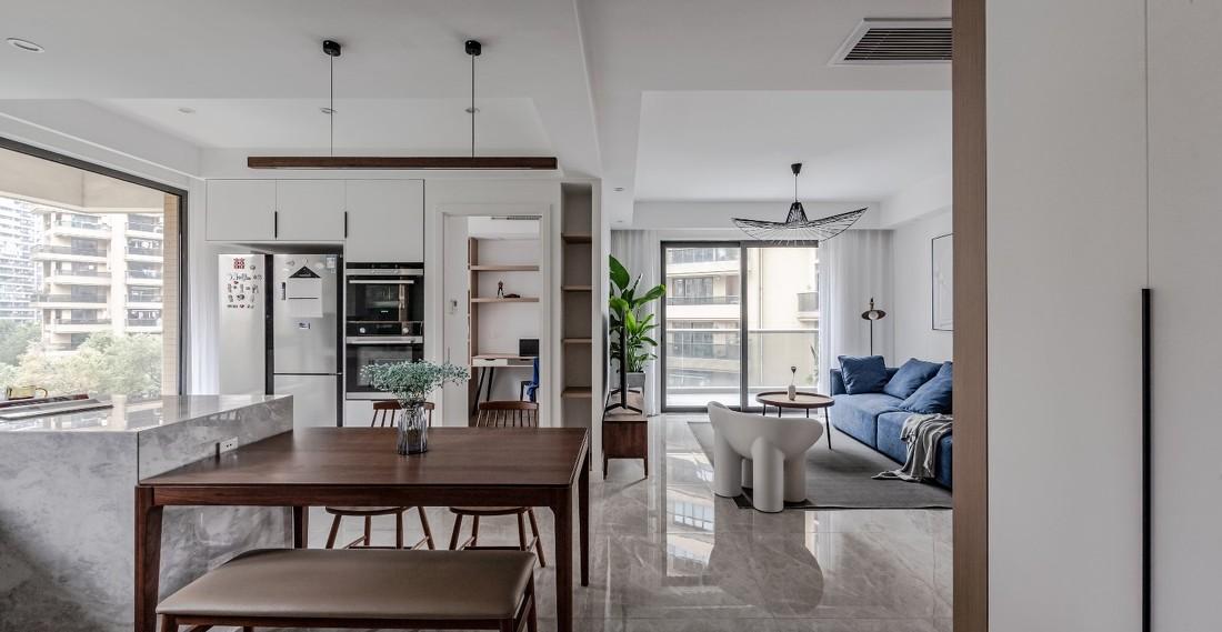 Simon 设计丨平层开放式厨房让家变大 N 次方-31