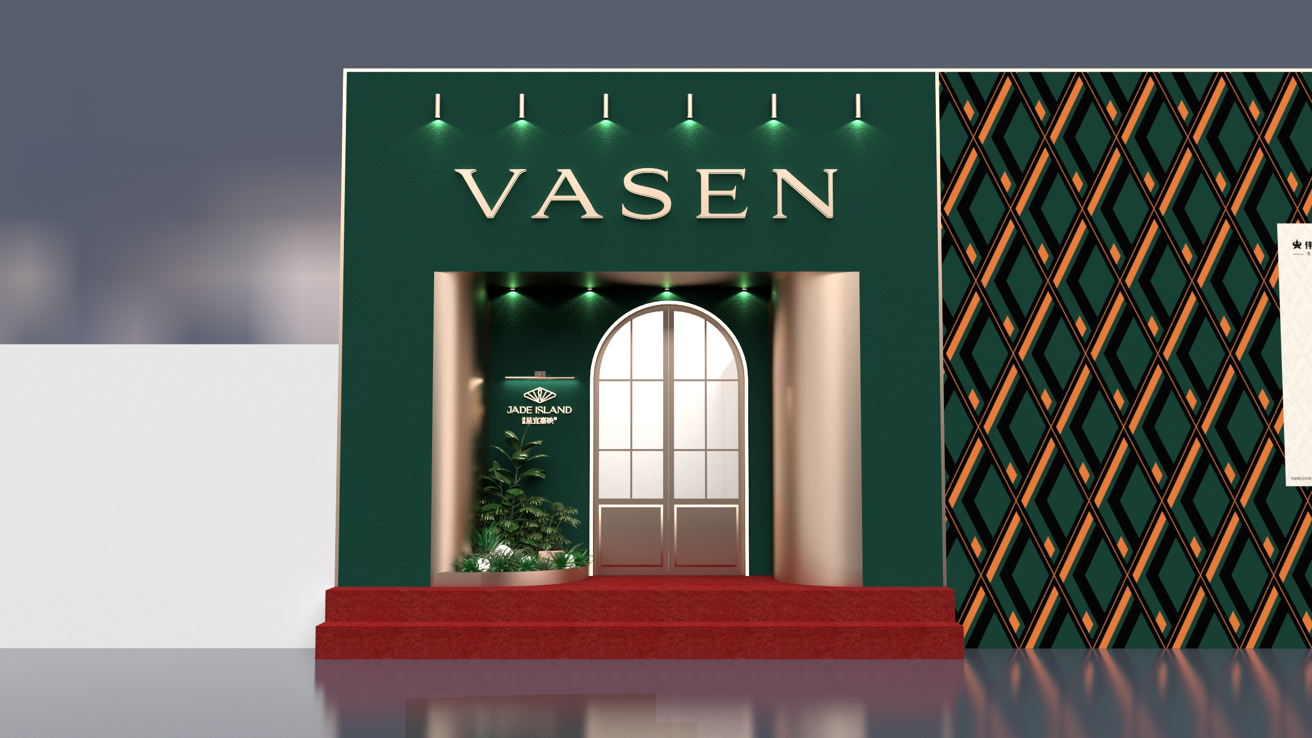 地产通道门头设计-9