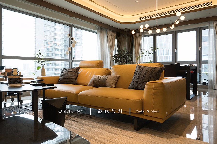 168㎡万科翡翠滨江软装设计  遨锐设计-4