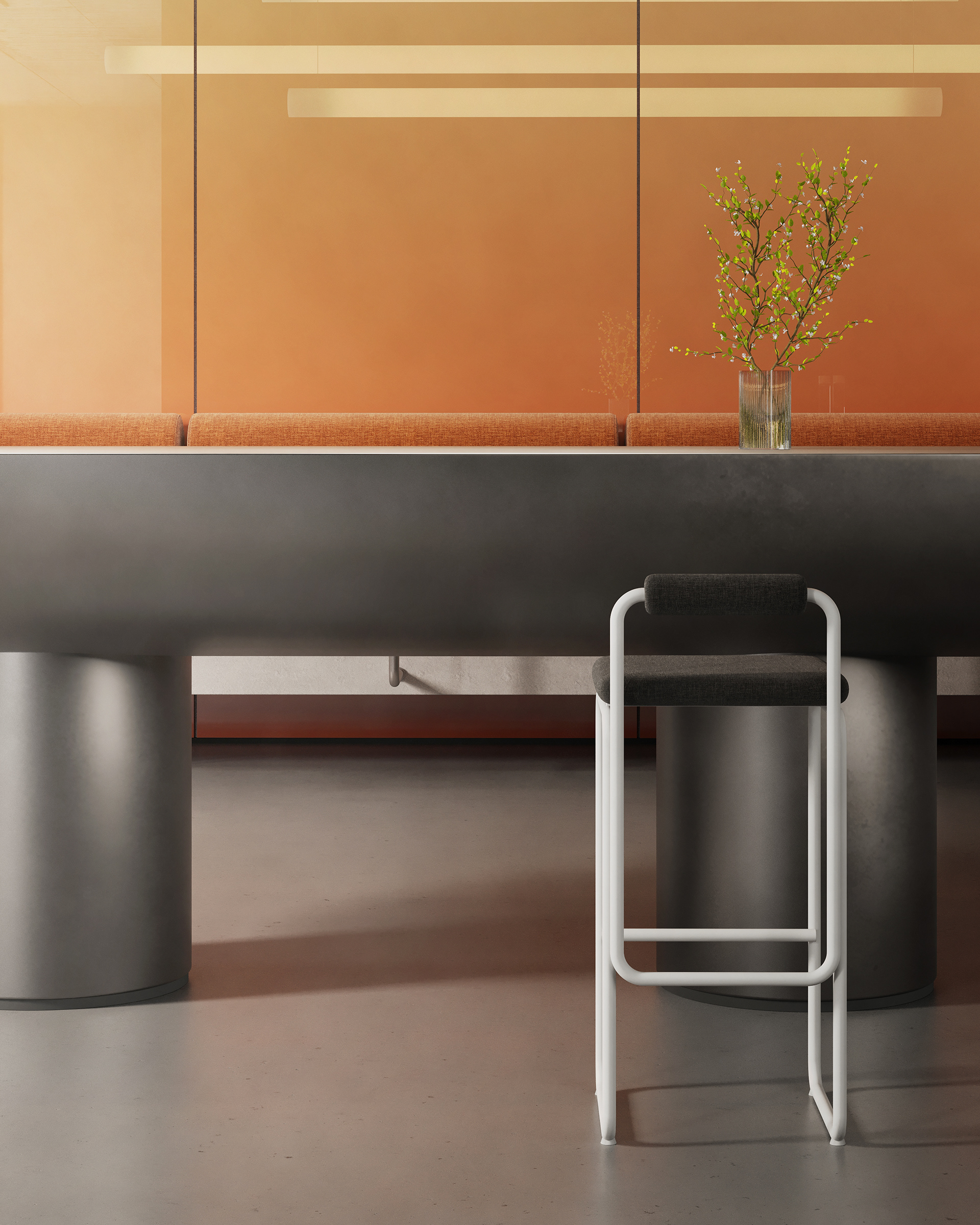 CAFE VISUALISATION（咖啡馆室内可视化项目）丨C  RENDER-17