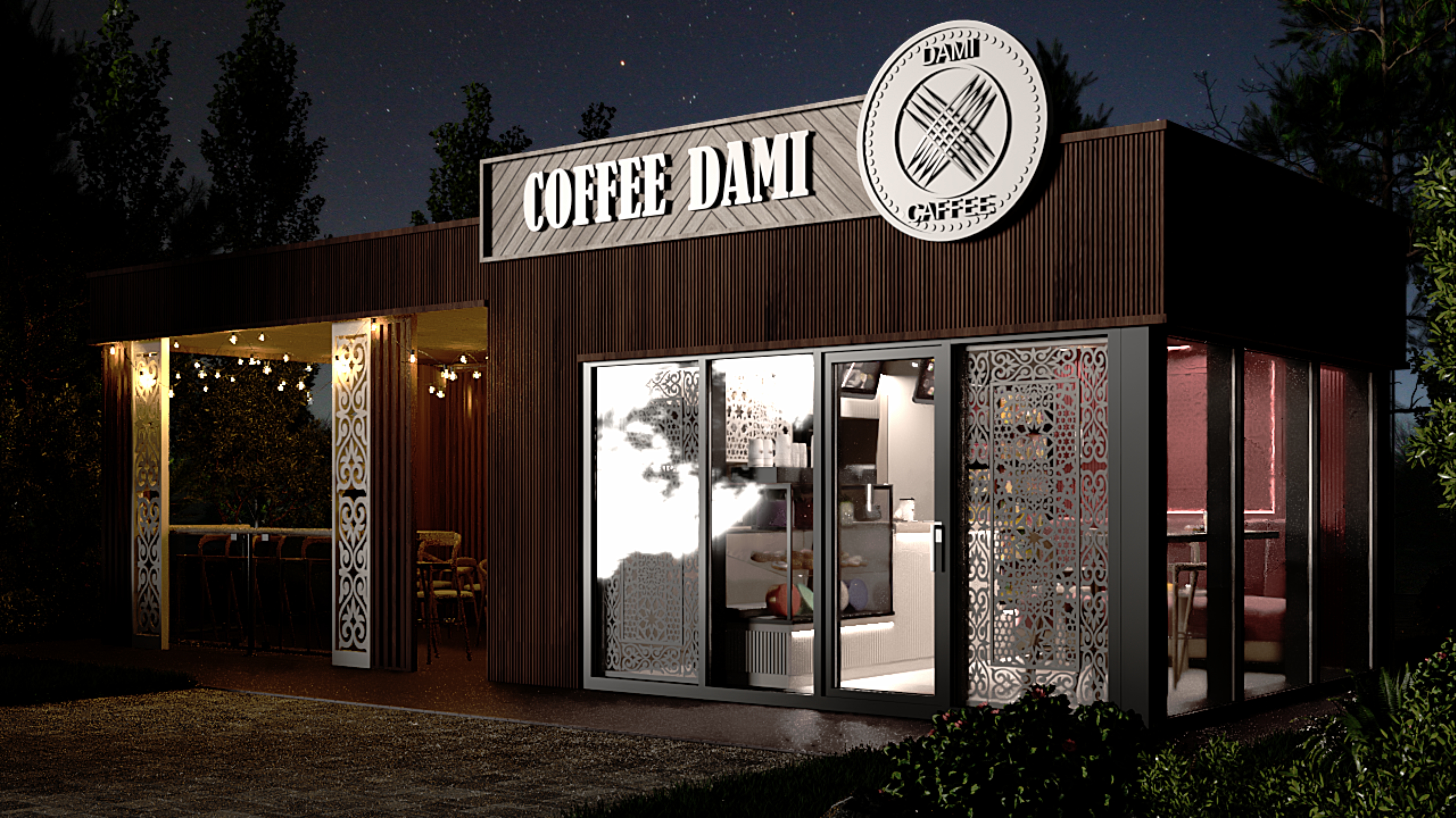 DAMI COFFEE, проект кофейни в этно стилистике-5