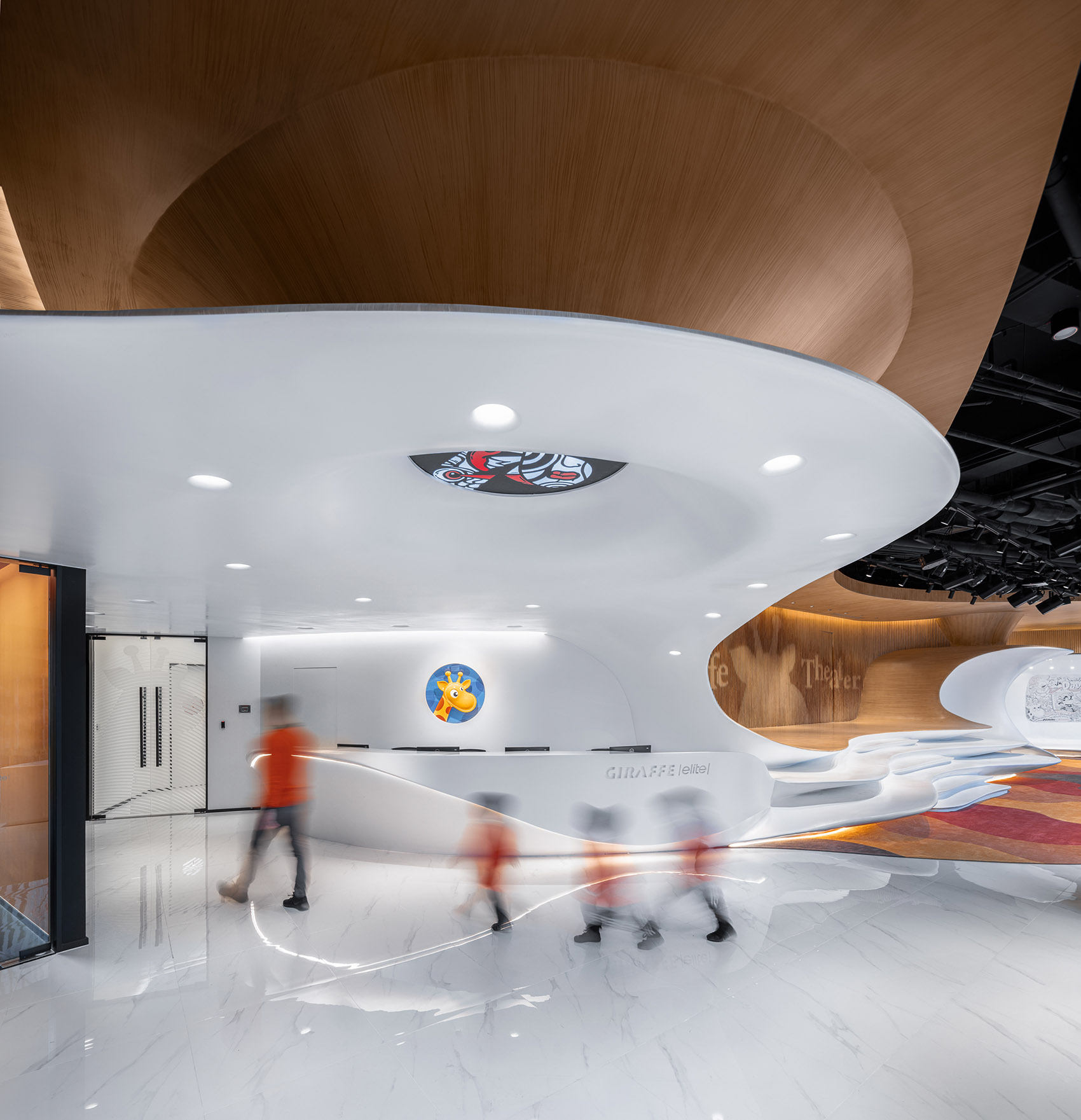 上海长颈鹿美语前滩空间-9