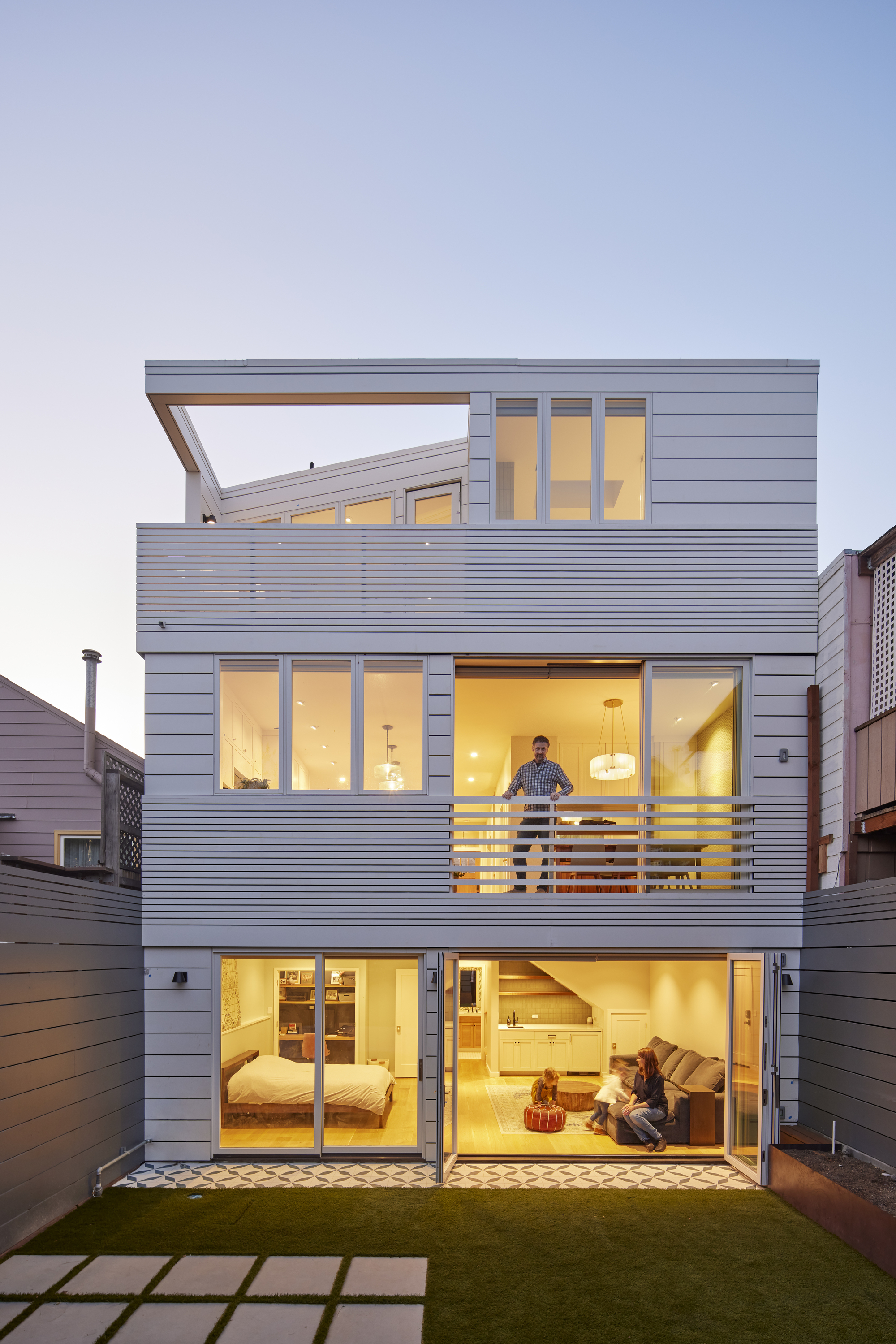 第四堵墙之屋丨美国丨SAW,,Spiegel Aihara Workshop-27