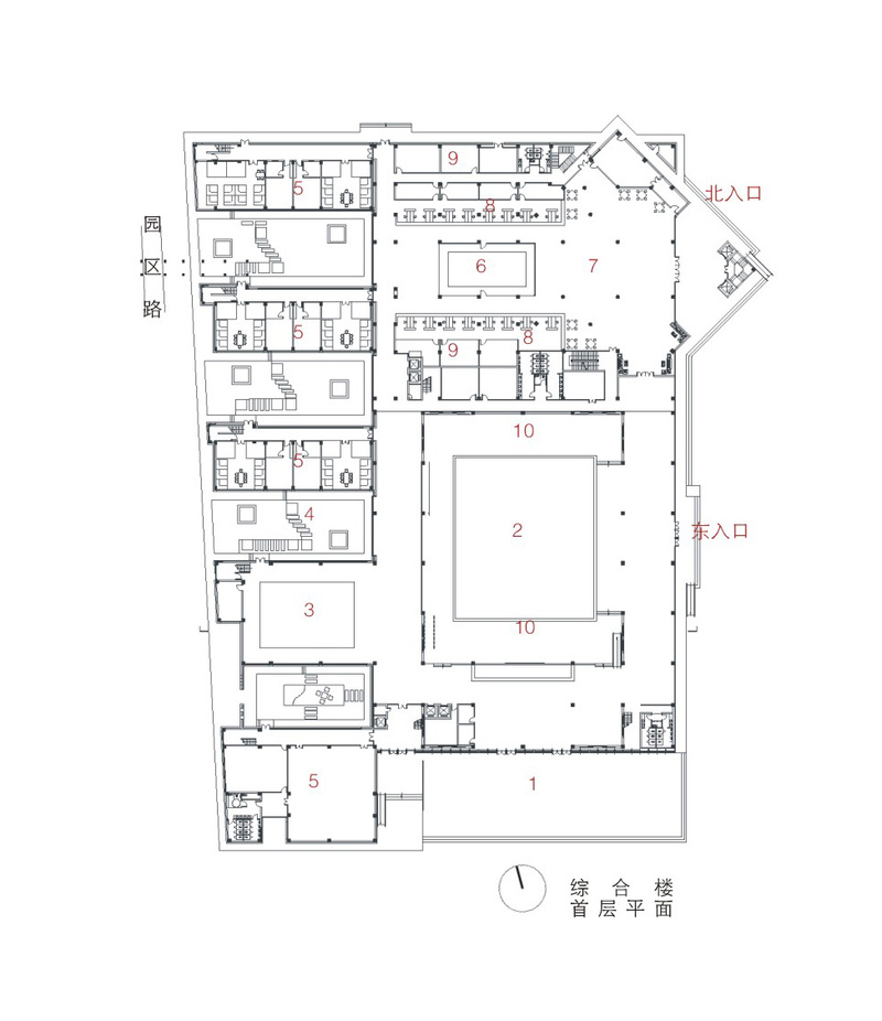 西安国际港务区综合楼·绿色晶体生态办公空间-14