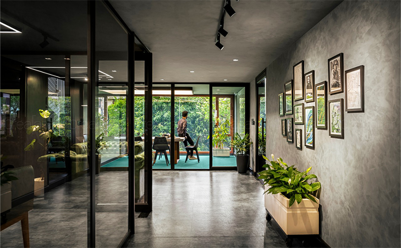 Creatabar 室内设计工作室办公空间设计丨印度丨JITH MOHAN-11