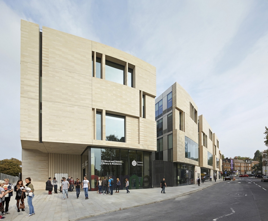 heneghan peng architects - University of Greenwich: Stockwell St. Building | London-8