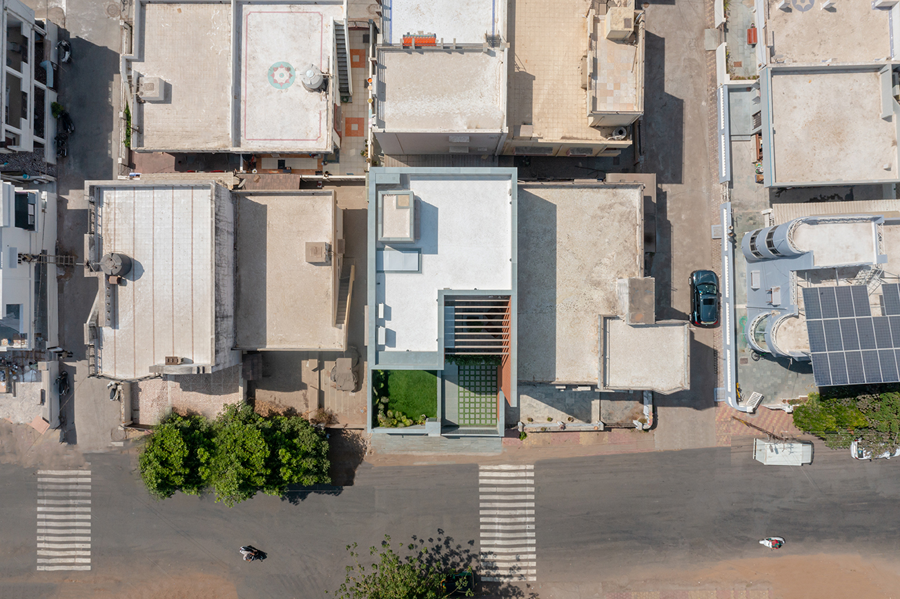 悬浮庭院住宅丨印度丨TRAANSPACE-29