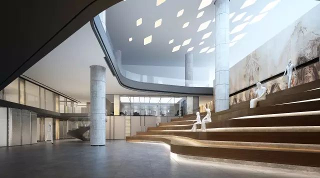 玛缇瓷磚總部展廳,開放式流動空間的設計亮點-14