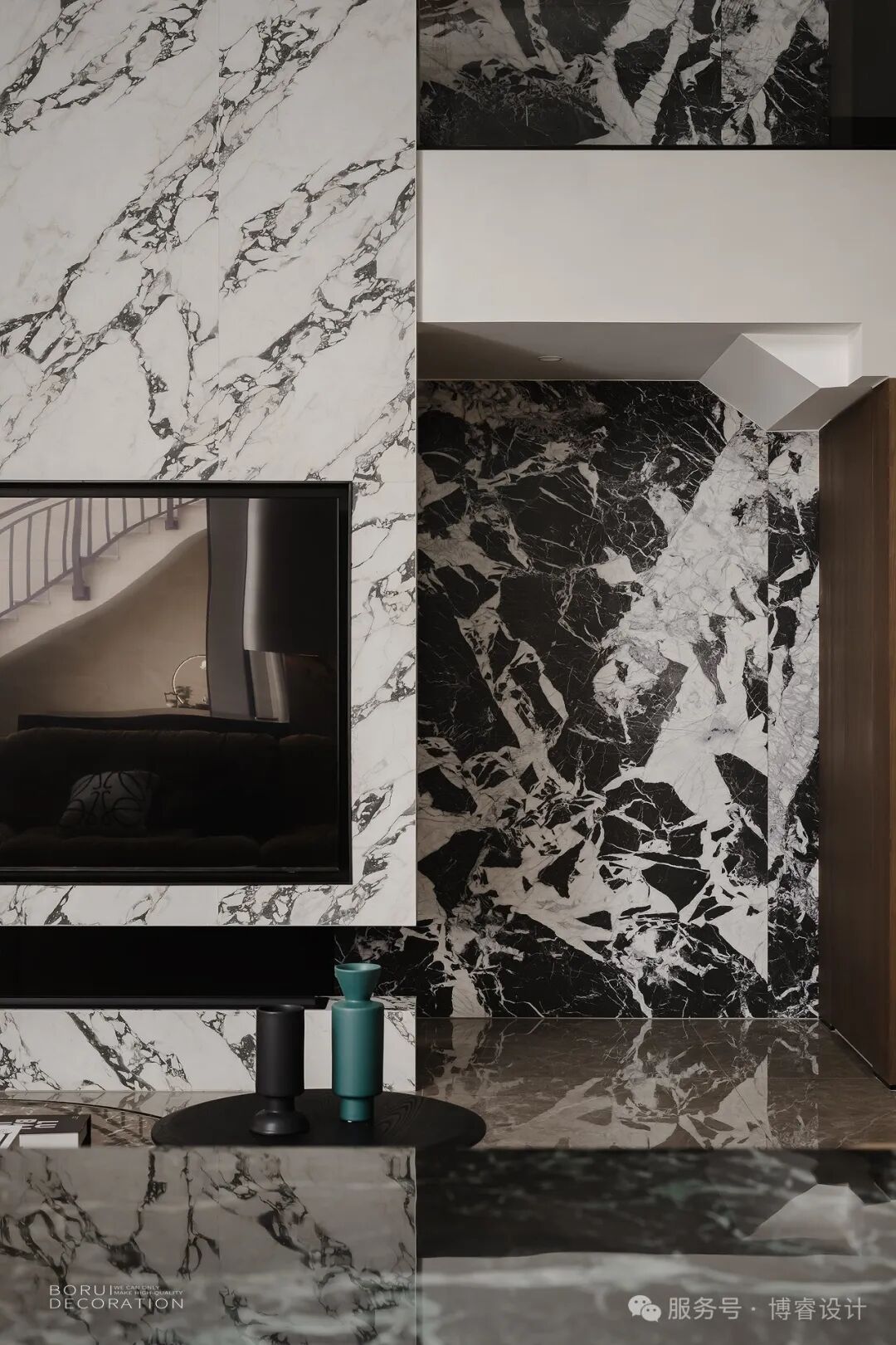 当90后霸总的脑洞照进现实｜解密700㎡顶豪的「暗黑系美学」-26