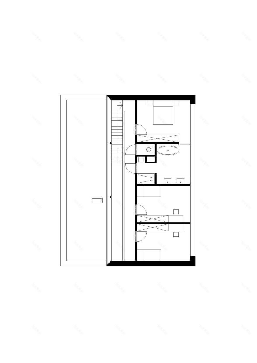 比利时比耶贝克新家庭住宅,简约生活与自然美景的融合-25