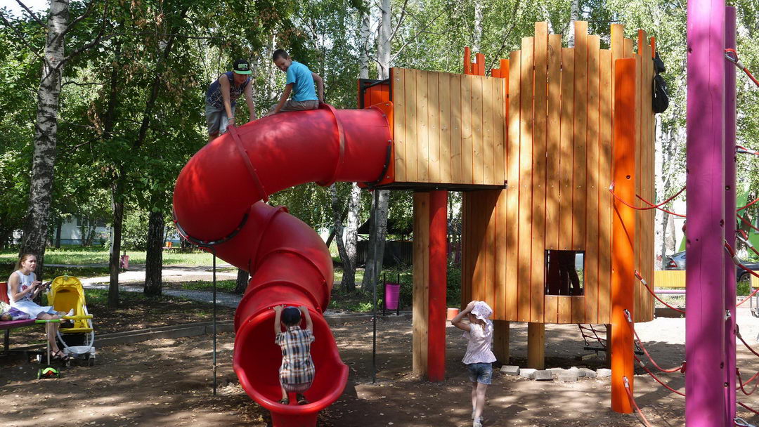 纳别列日内耶切尔内市住宅庭院改造项目丨俄罗斯丨“友谊”工作室,“项目组8”等-33