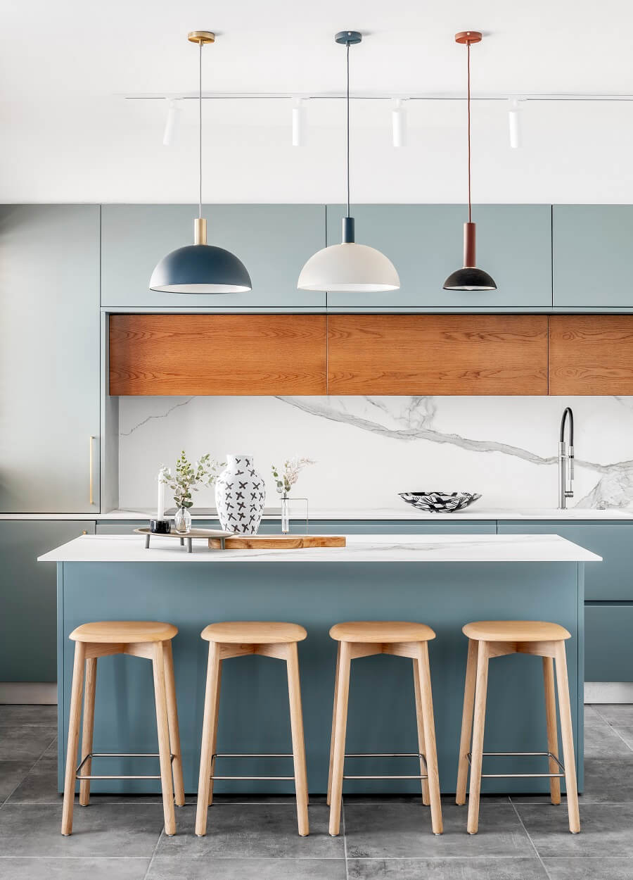 150 מ"ר ברמת גן: מודרנית, אקלקטית ומשקיפה אל הנוף - WALLS : WALLS-21