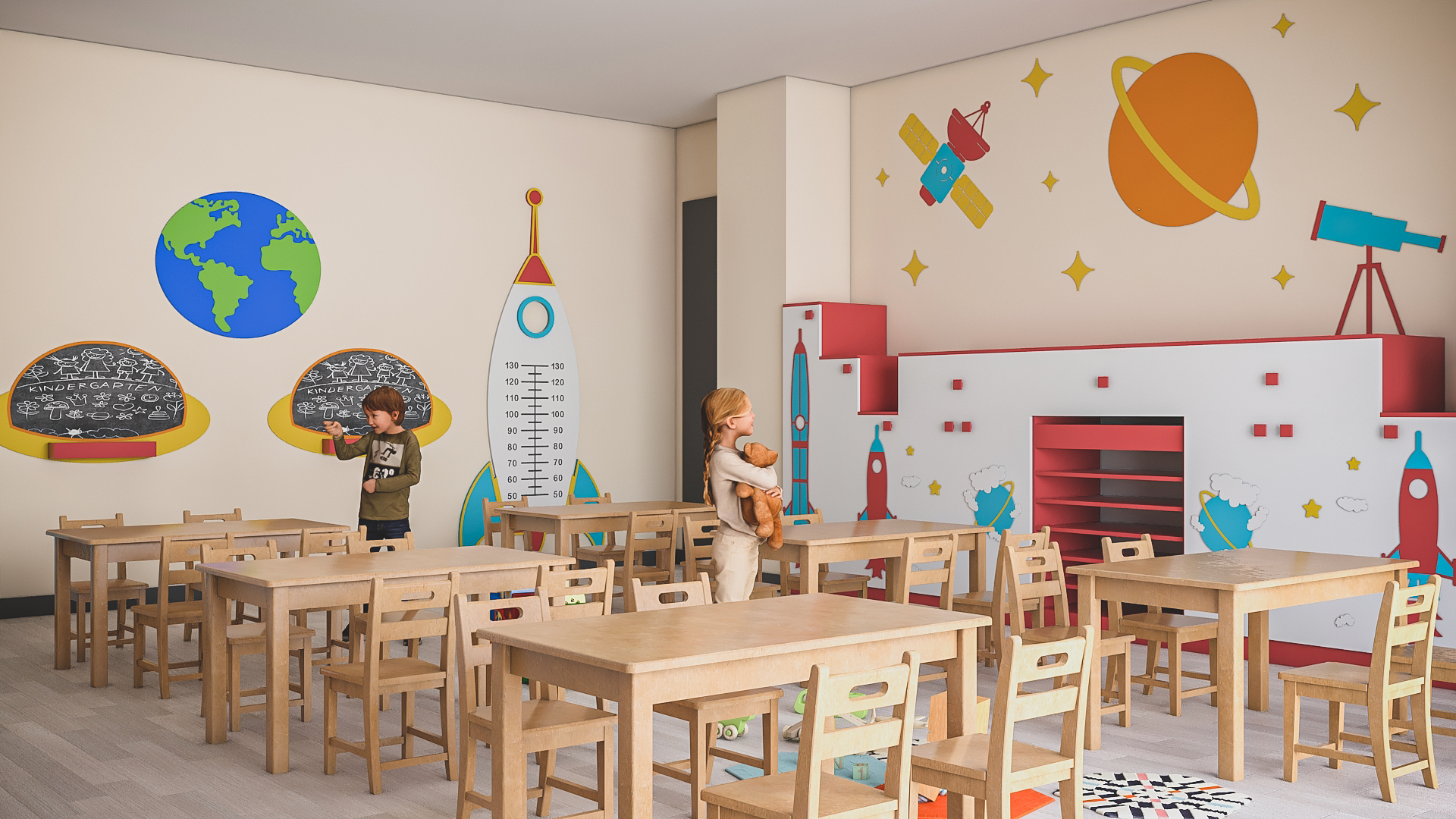 学前教育室内设计丨TurkeyKonya丨İbrahim Çetin Küçük-6