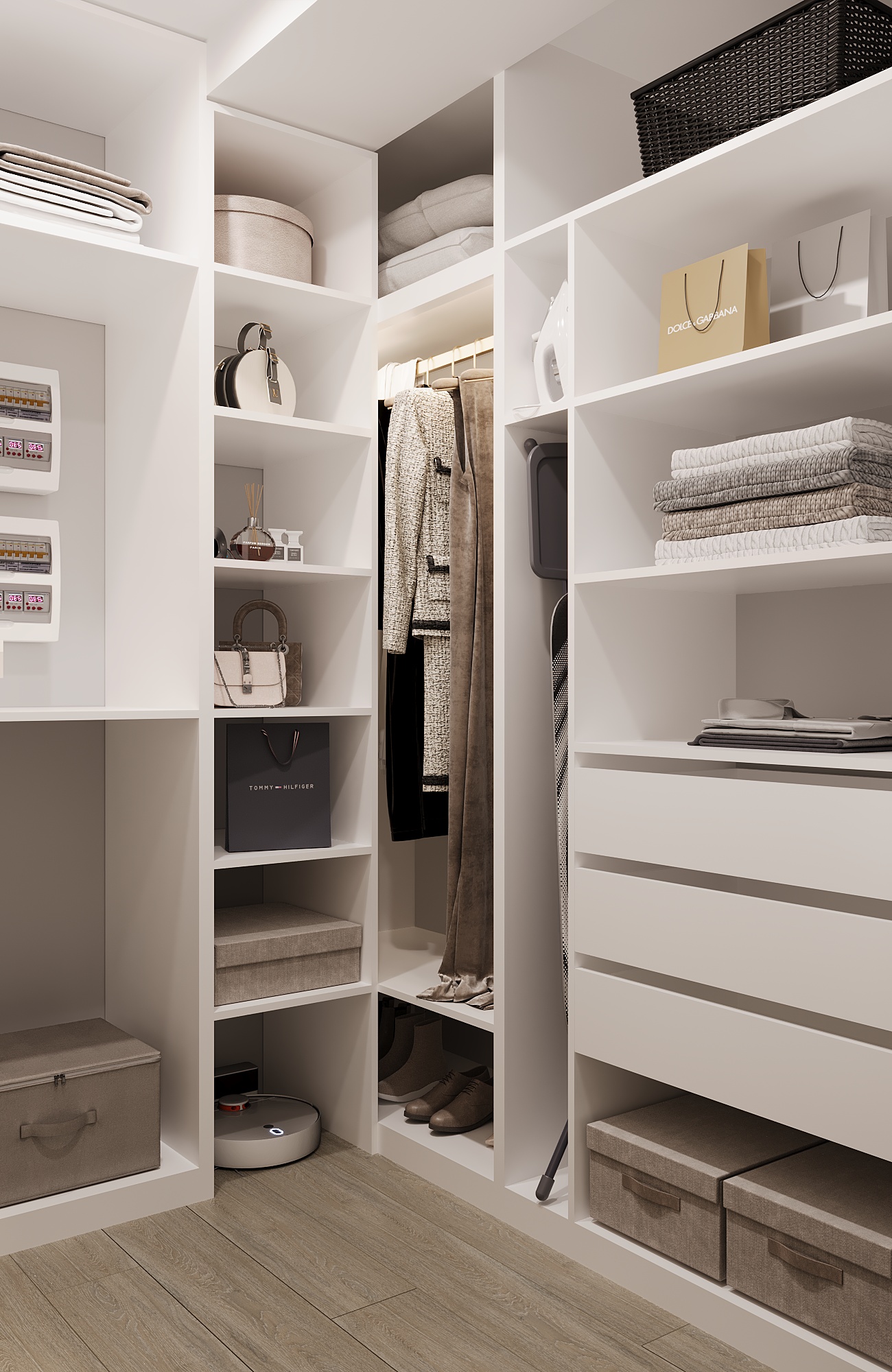 Contemporary 3-Room Apartment | Interior Visualization-21