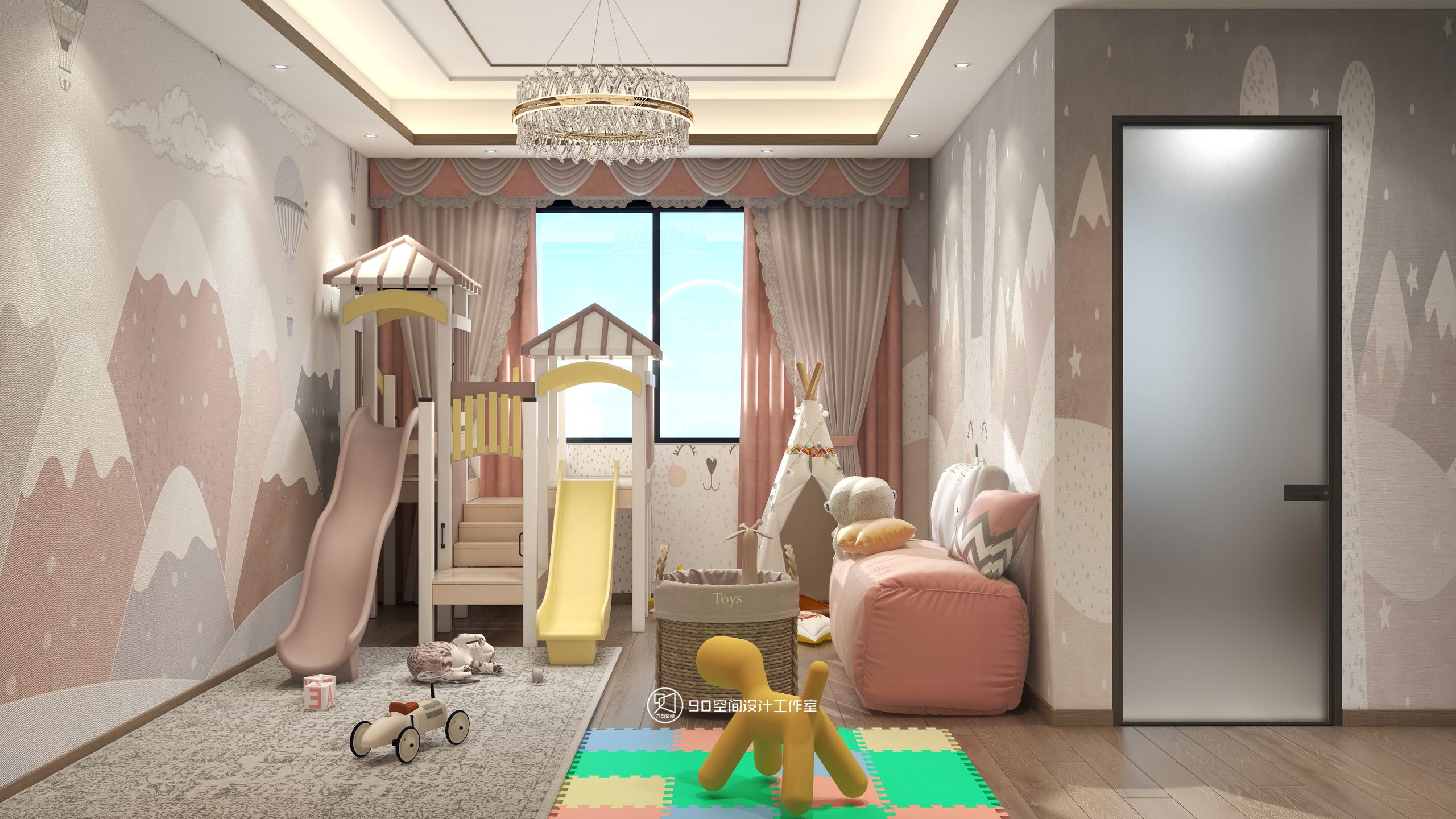 西楼别序新中式风格丨90 空间设计-45