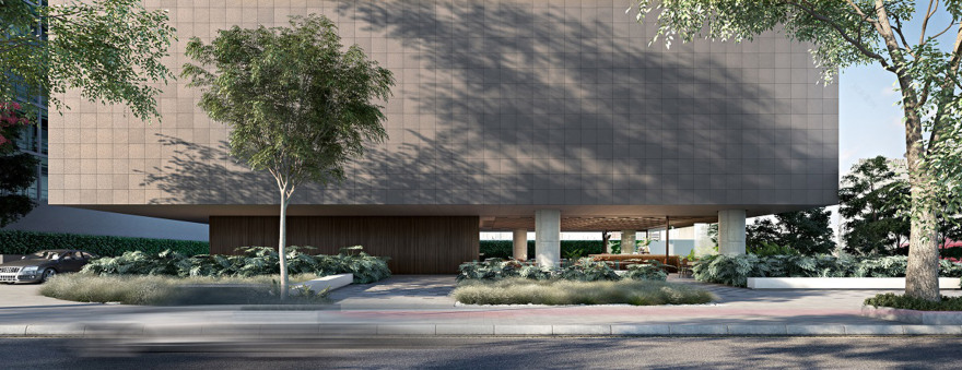 巴西圣保罗“悬浮之塔”绿色共生空间-7