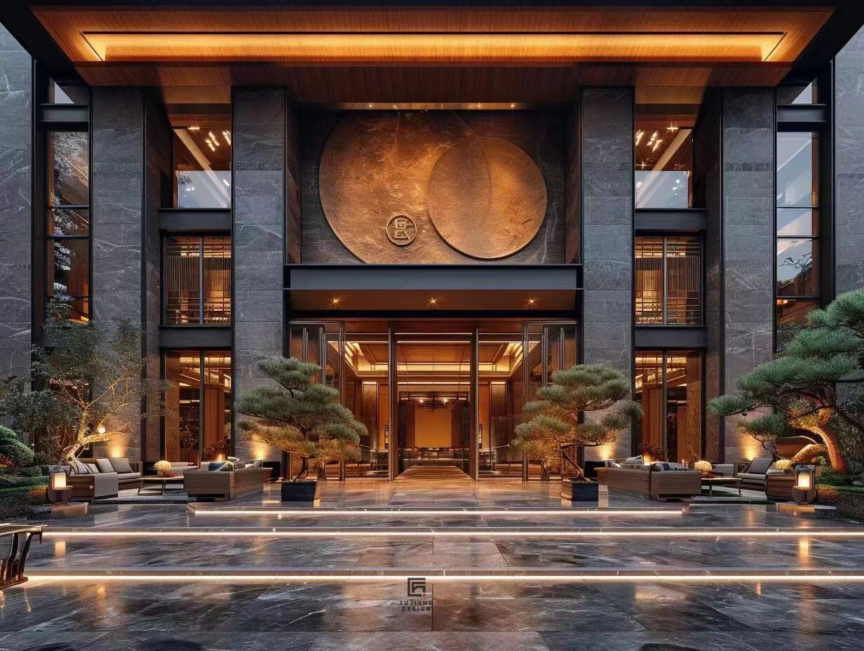 新中式酒店会所设计|演绎精致优雅中式意境-8