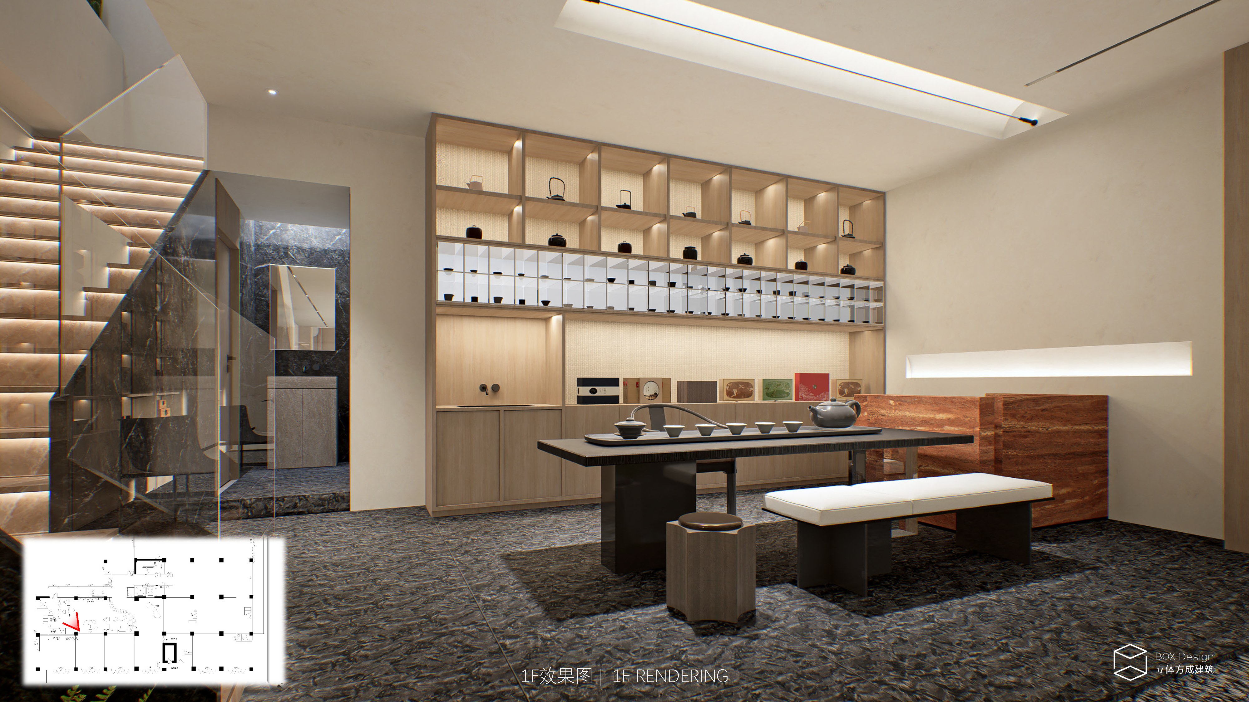 酒店门头与茶室设计丨中国泉州-15