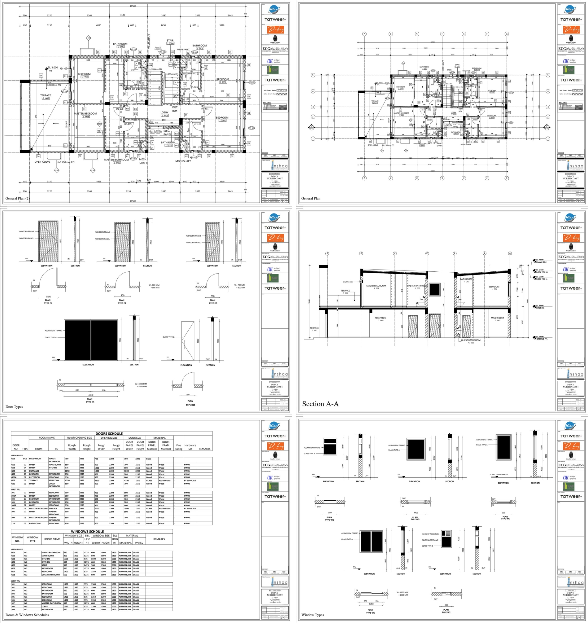 D  Bay北海岸一楼砌体淋浴间建筑施工图项目-7