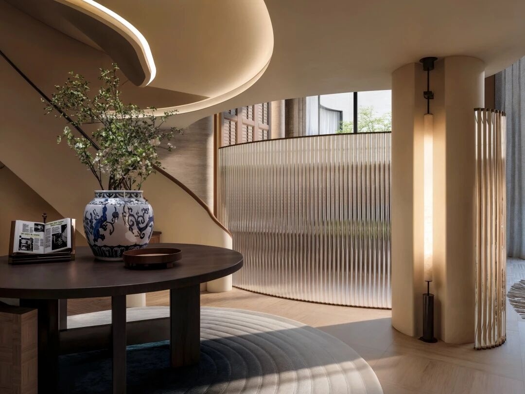 重庆紫檀庄园1300m²曲境别墅丨中国重庆丨美及空间设计-8