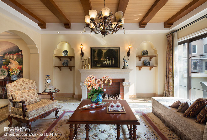 70万元别墅豪宅350平米装修案例  加州里（浙江）丨中国浙江-16