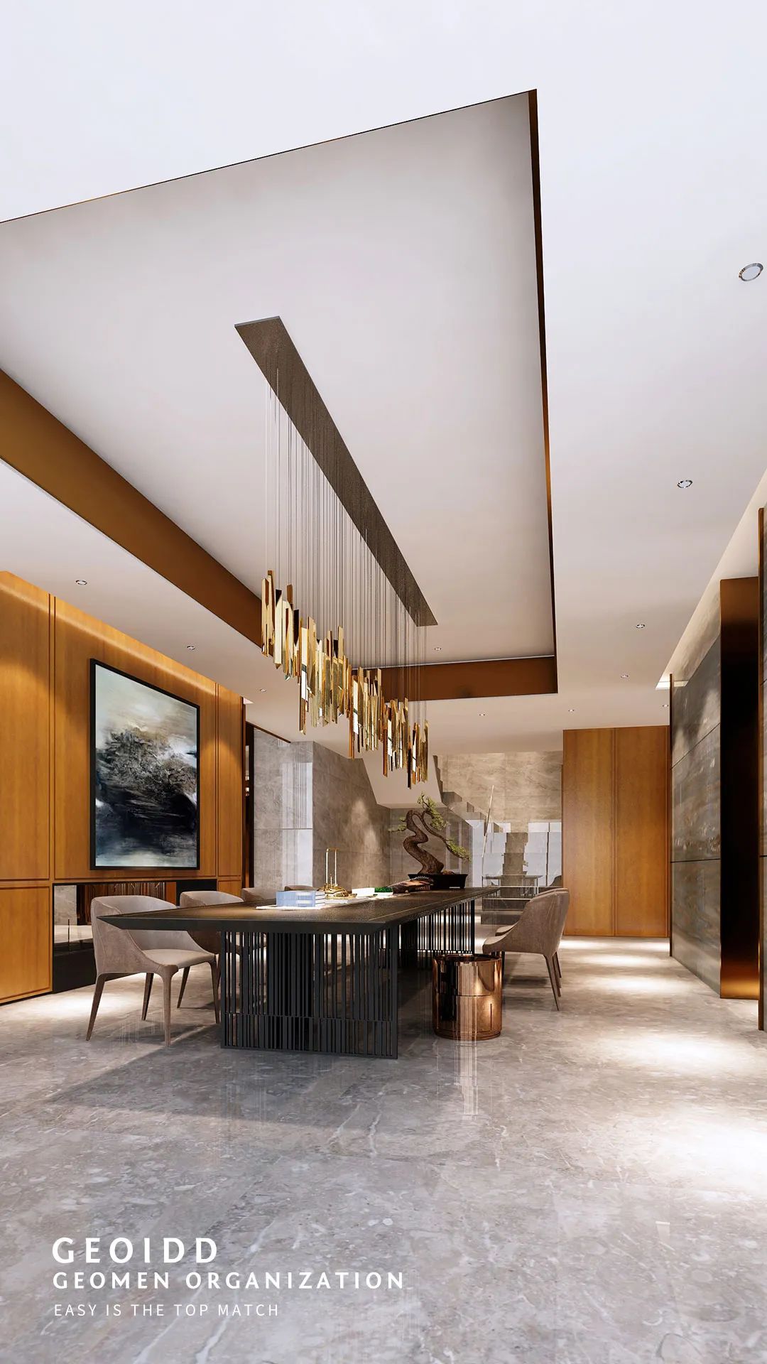 大洋鹭洲陈府·易观空间设计事务所打造现代中式雅居-10