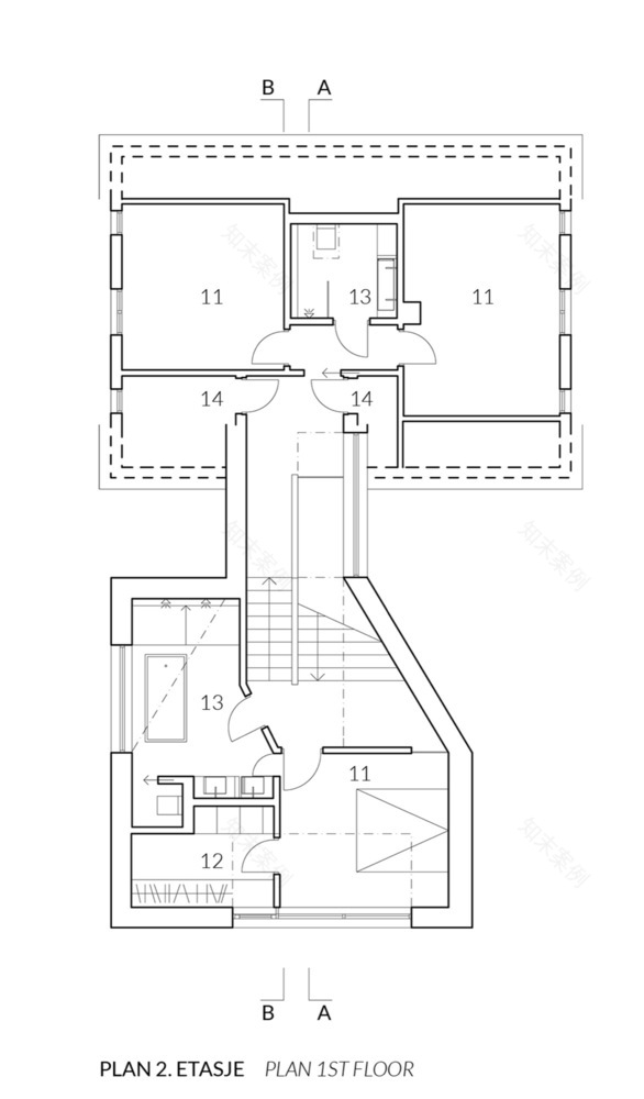 挪威旧屋扩建,新旧共生之美-48