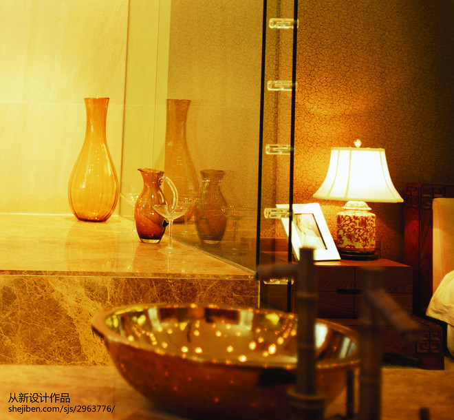 35万元四居及以上140平米珠海中式住宅装修案例丨中国珠海-8