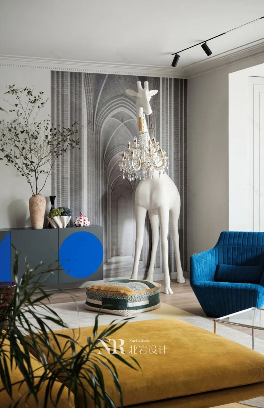 色彩斑斓的艺术之家 · 南京五矿九玺台丨中国南京丨北岩设计-64