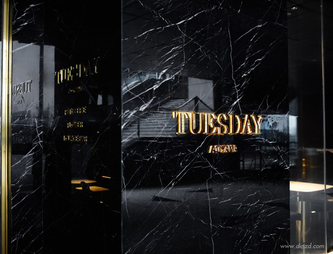 西安 TUESDAY AOYAMA 多领域创新复合店，金色悬浮盒子展现空间层次-2