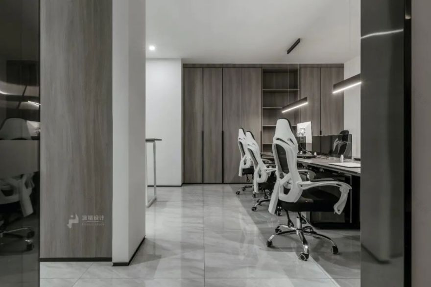 派格设计|145㎡办公空间 | 有为之道,感知设计-45