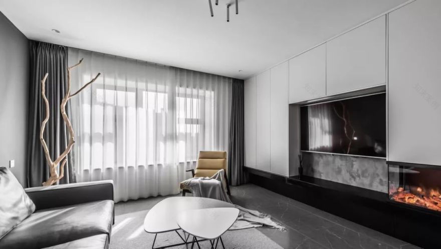 极简生活的艺术 | 139㎡三室两厅设计案例解析-9