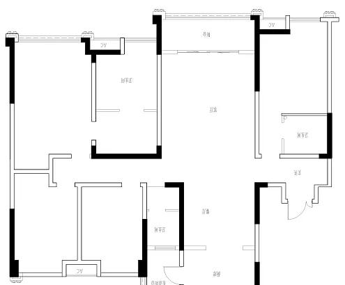 内江优雅轻奢风格家居设计丨中国内江-0