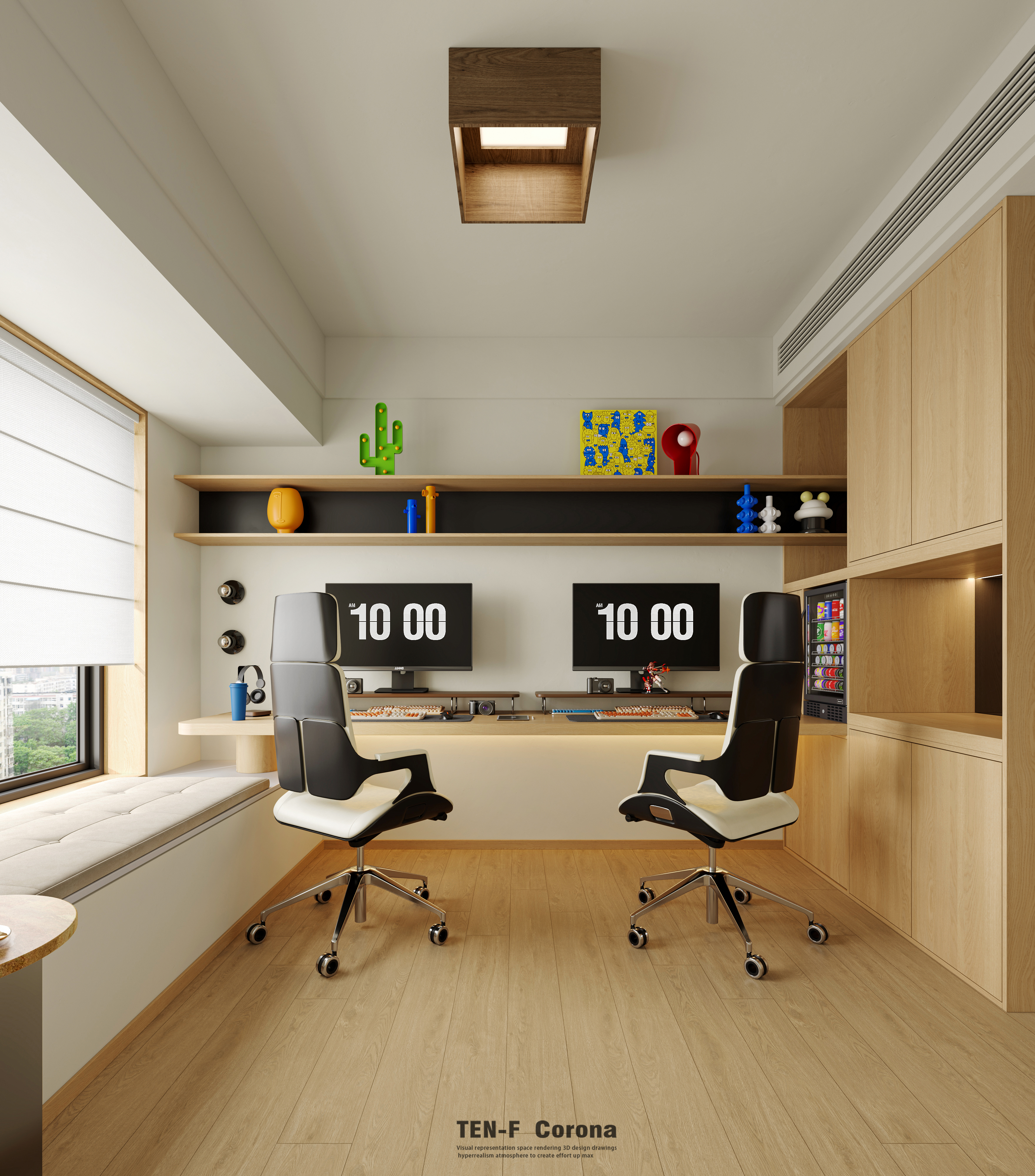 原木风住宅 电竞房-4