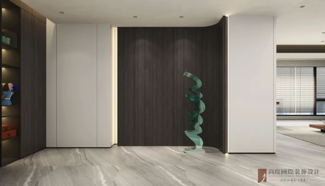 《随·境》· 现代简约手法演绎东方美学的家丨高度国际装饰设计集团武汉公司-26
