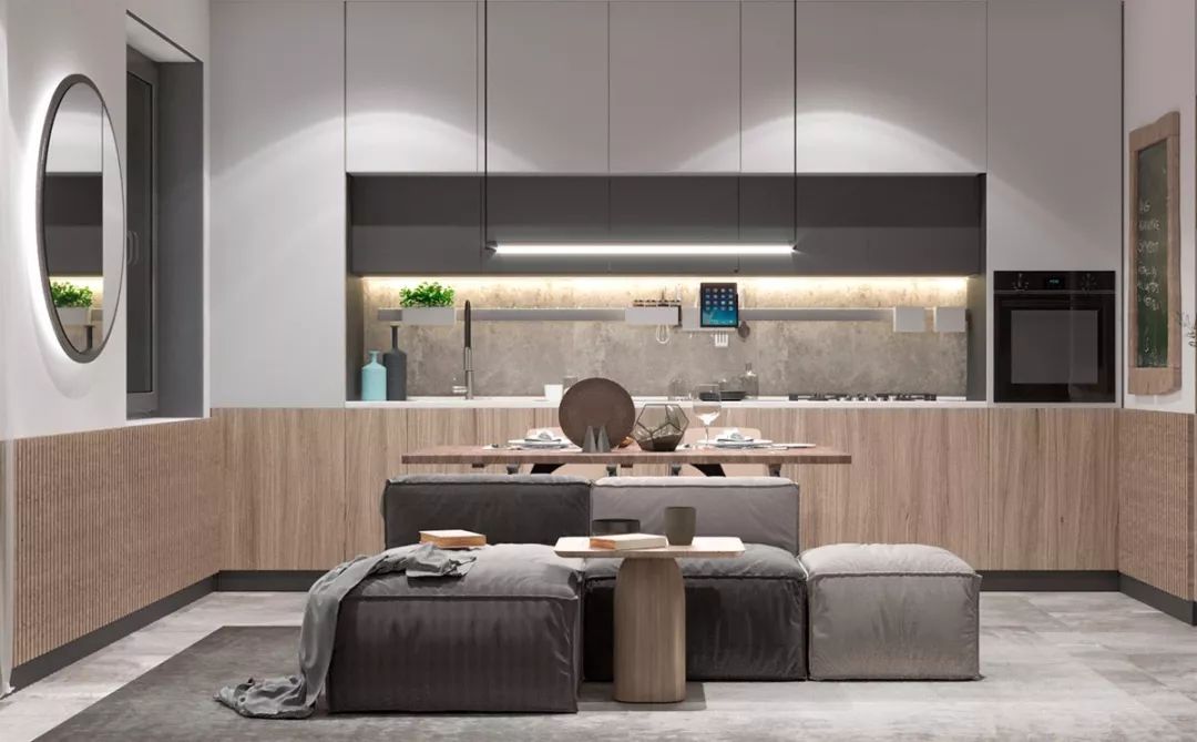 38 平米微型公寓的豪华居住感-4