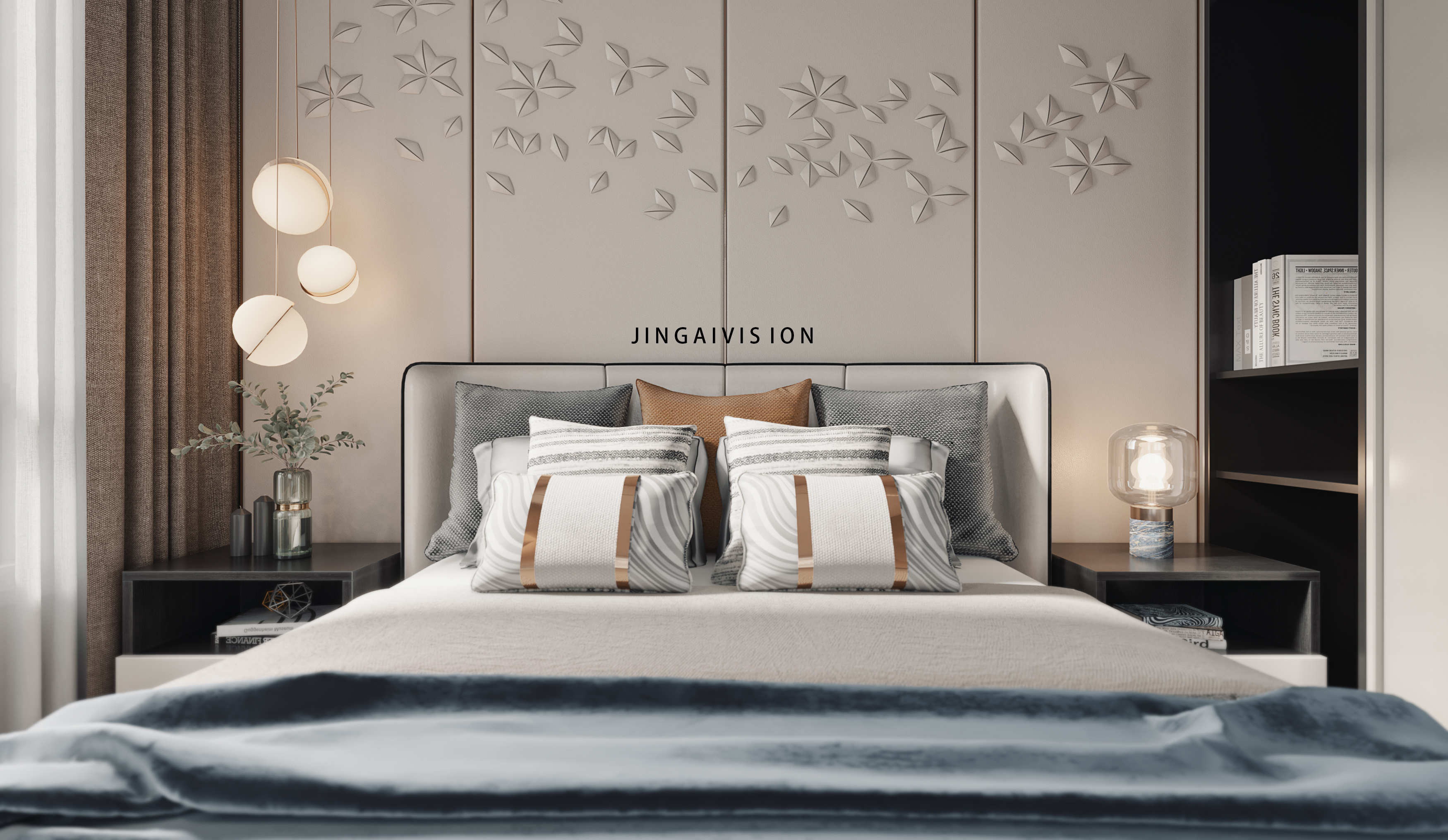 现代轻奢平层-20