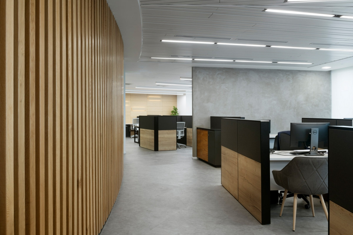 以色列 KESH 保险公司 Azur 总部，现代简约与空间利用的完美结合-26